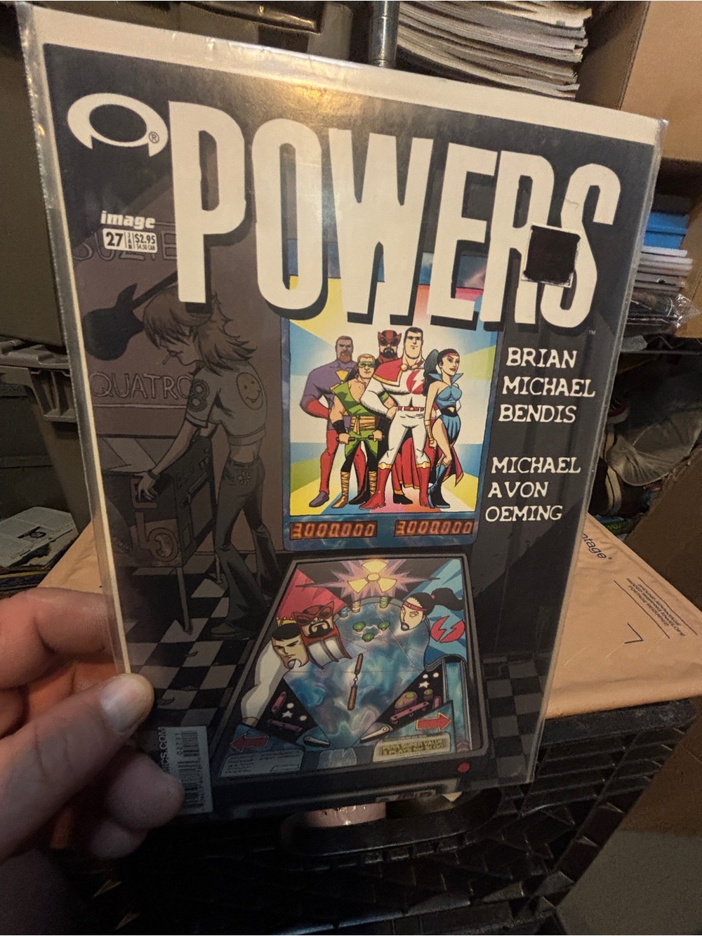 Image #27 Powers Comic Book - Black Cover by